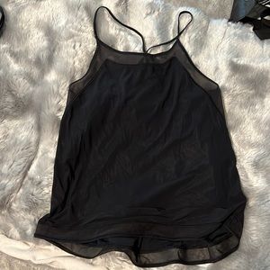 Black lululemon tank